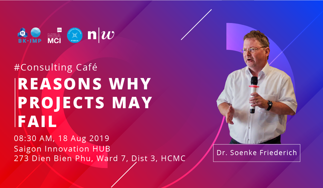 Consulting Café: REASONS WHY PROJECT MAY FAIL?