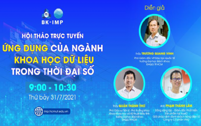 Một số nghiên cứu khoa học đặc sắc của giảng viên và sinh viên trường Đại học Bách Khoa trong ngành Khoa học Dữ liệu.
