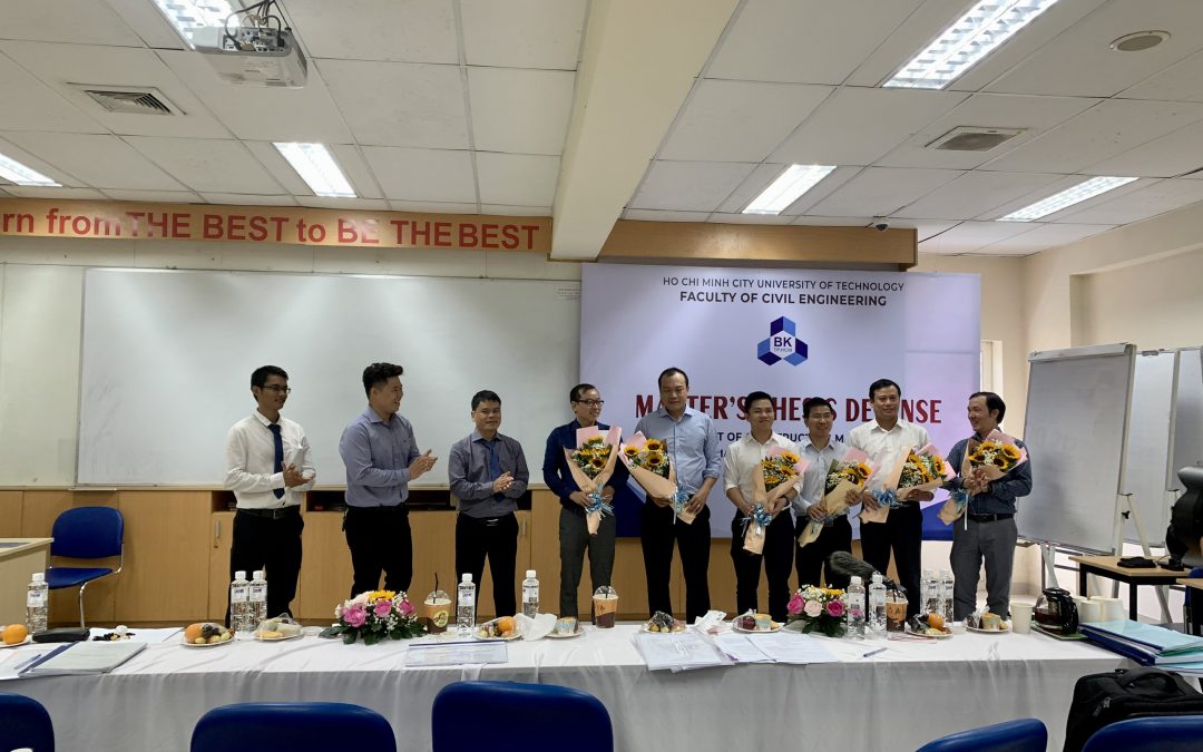 Lễ bảo vệ luận văn Thạc sĩ ngành Khoa học Máy tính và Quản lý Xây dựng