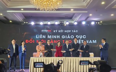 Trường Đại học Bách khoa tham gia InnoEx 2023 và ký kết MOU vào Liên minh Giáo dục Đổi mới sáng tạo Việt Nam