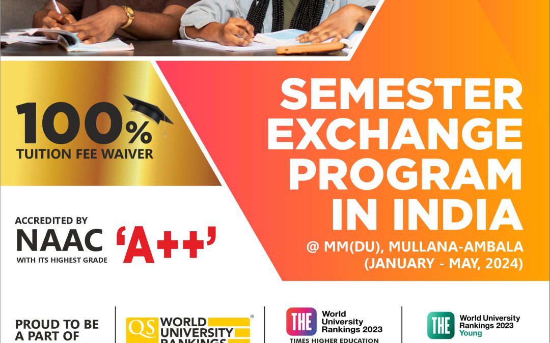 Semester exchange program in India