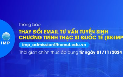 tHÔNG BÁO THAY ĐỔI EMAIL TƯ VẤN TUYỂN SINH