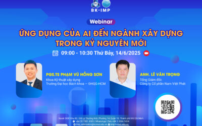 Webinar: ứng dụng của AI đến ngành xây dựng trong kỷ nguyên mới
